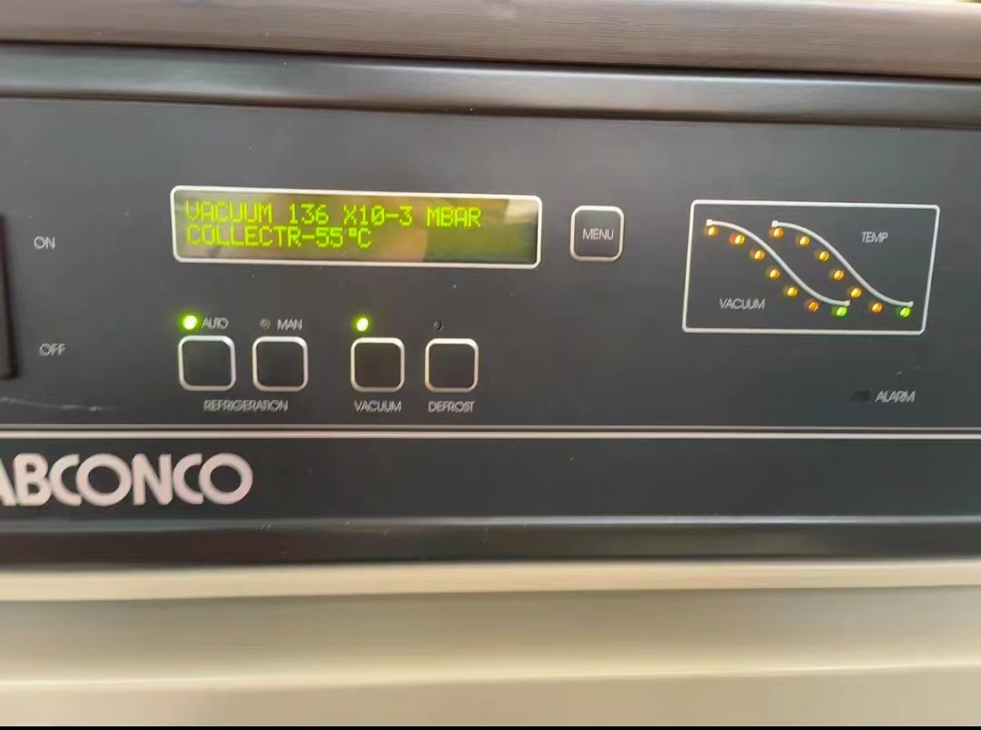 labconco凍干機操作注意事項